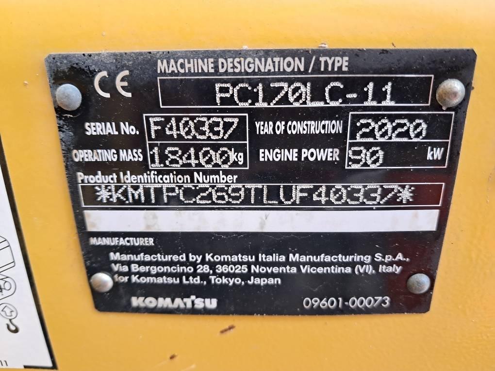 Komatsu PC170LC-11 Rupsgraafmachines