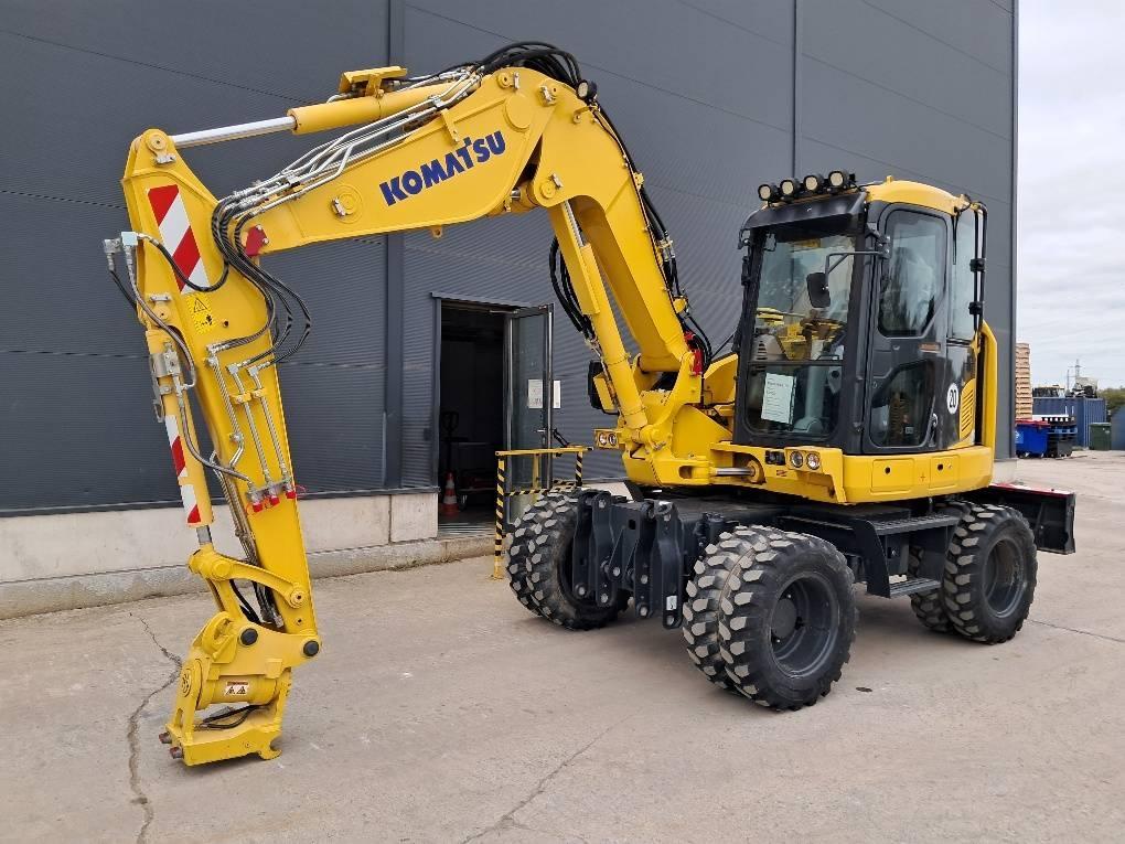 Komatsu PW98MR-11E0 Midigraafmachines 7t - 12t