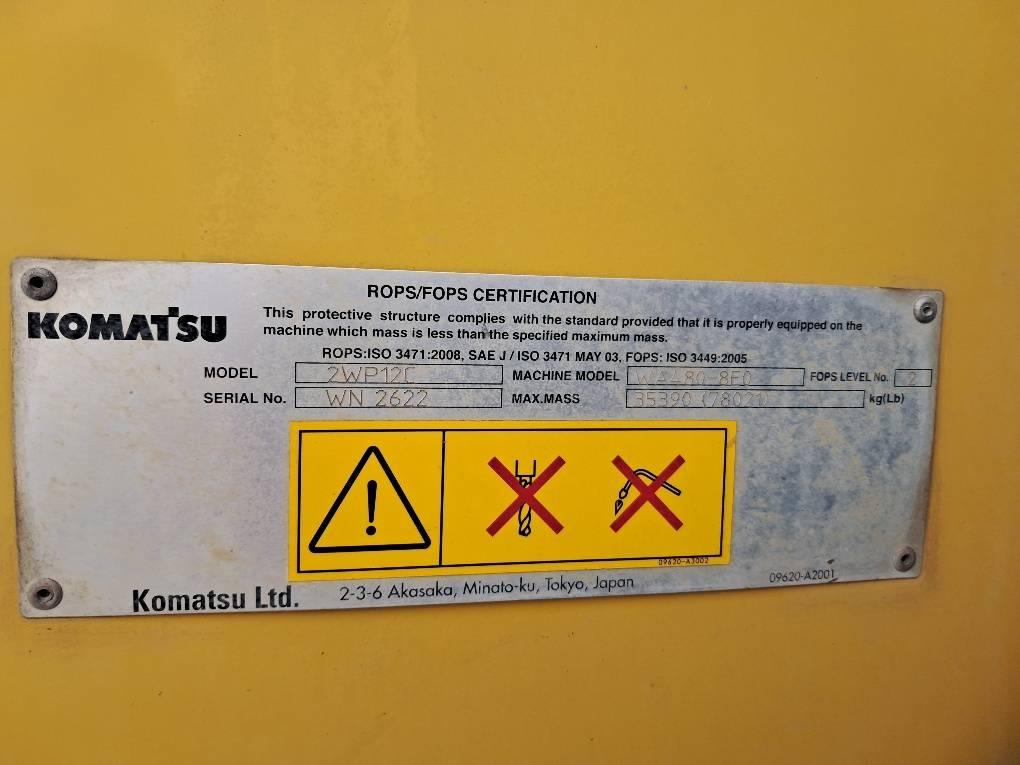 Komatsu WA480-8E0 AGGREGATE Wielladers