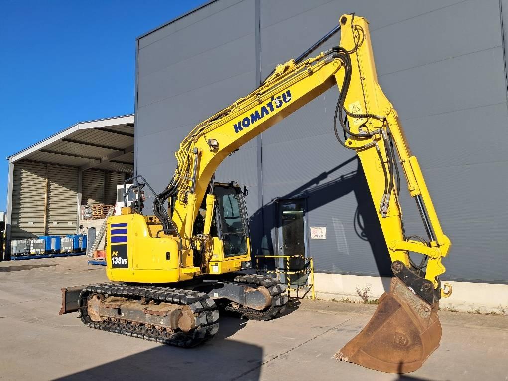 Komatsu PC138US-10 Rupsgraafmachines