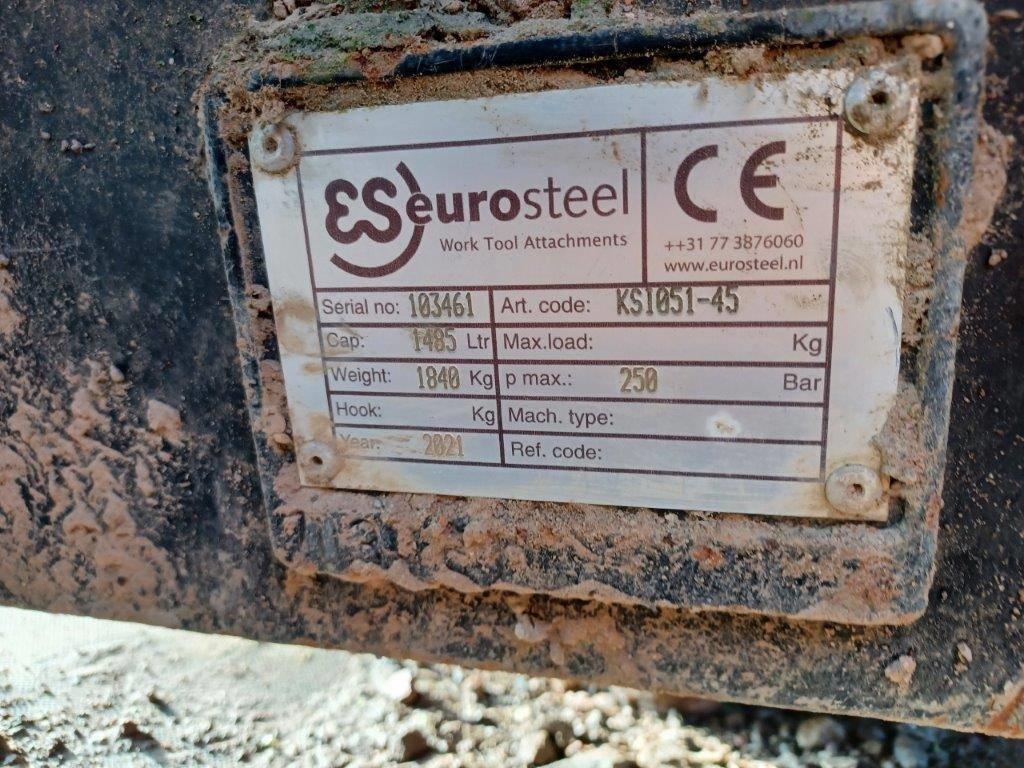 Eurosteel Inclining bucket Bakken