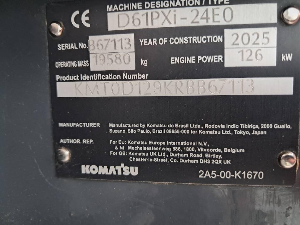 Komatsu D61PXI-24E0 Rupsdozers
