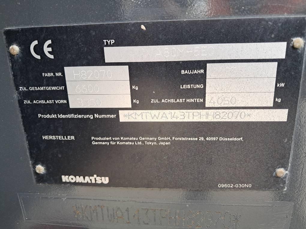 Komatsu WA80M-8E0 Wielladers