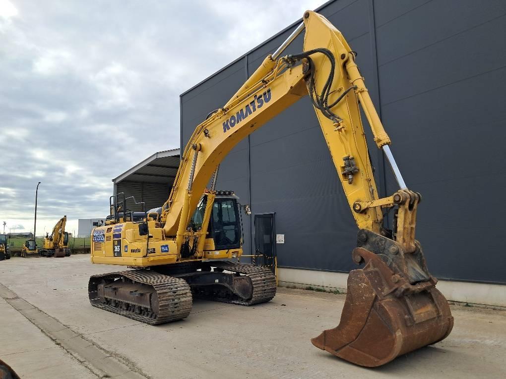 Komatsu HB365LC-3 Hybrid Crawler excavators